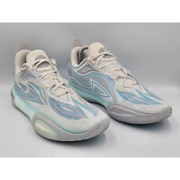Li-Ning Wade All City 11 V2 Sky Basketball Shoes Sneakers Mens Sz 8.5 ABAT053-4 main image 4